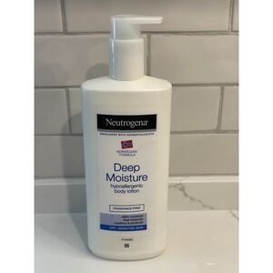 Neutrogena Deep Moisture Body Lotion 48 Hr Fragrance Free Dry Sensitive 400‎ ml